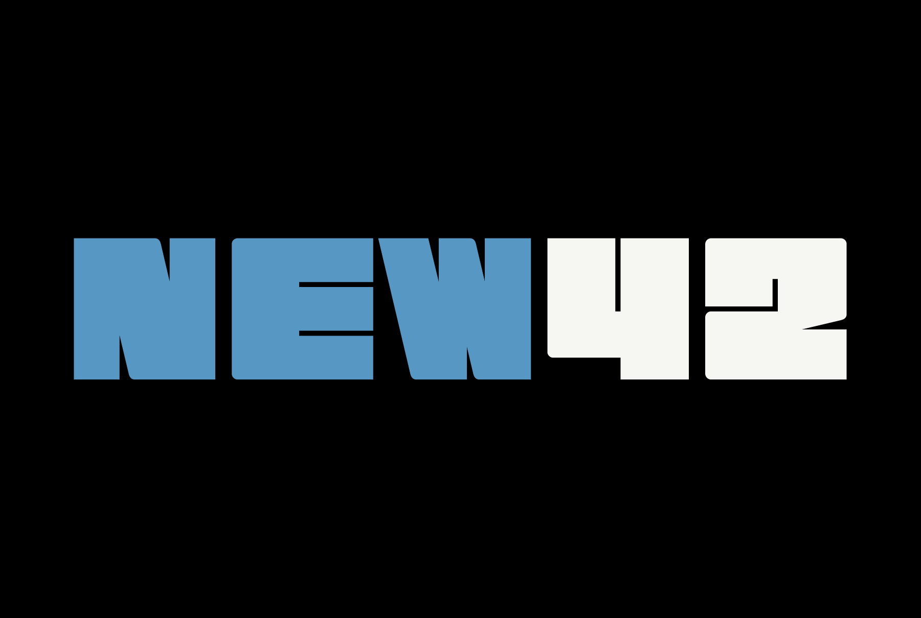 New 42 brand identity